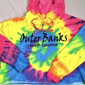 Hoodie Outer Banks Tie-Dye Size Small